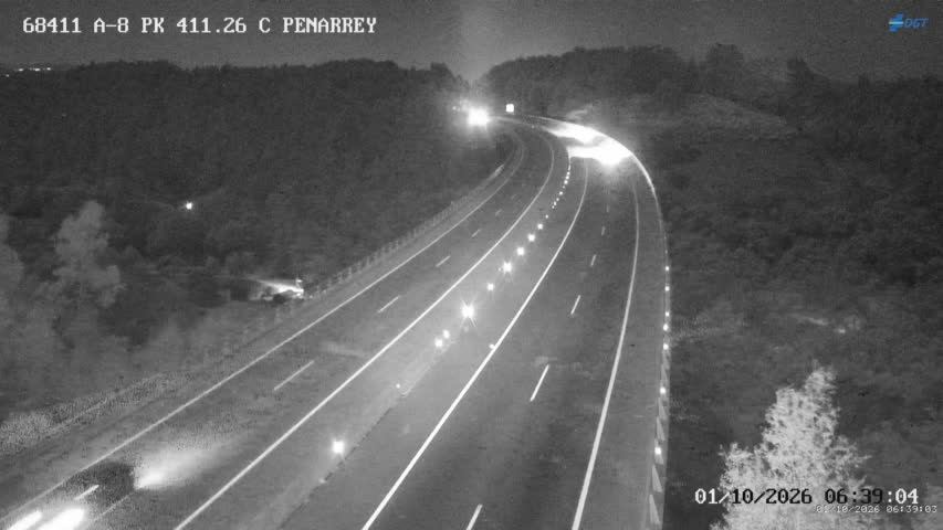 Cámara A-8 Asturias Km 411,26