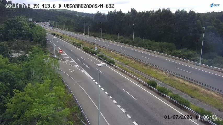 Cámara A-8 Asturias Km 413,6