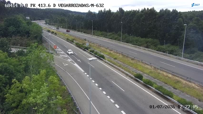 Cámara A-8 Asturias Km 413,6