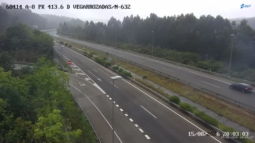 Cámara A-8 Asturias Km 413,6