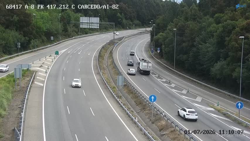 Cámara A-8 Asturias Km 417,212