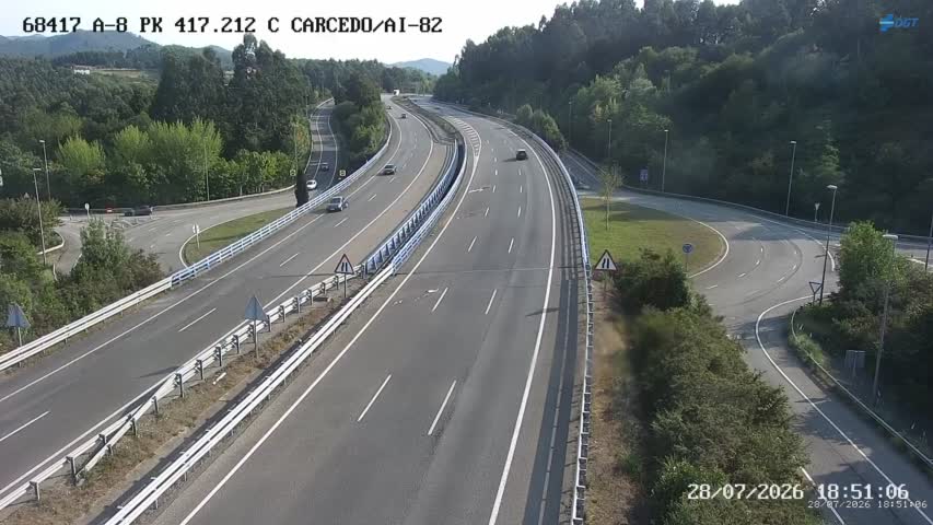 Cámara A-8 Asturias Km 417,212