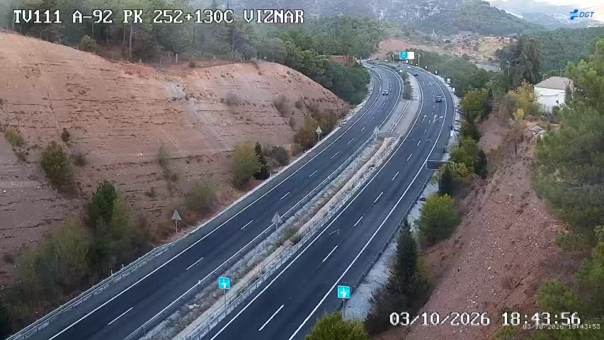 Cámara A-92 Granada Km 252,1