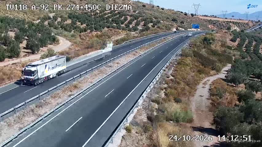 Cámara A-92 Granada Km 274,4