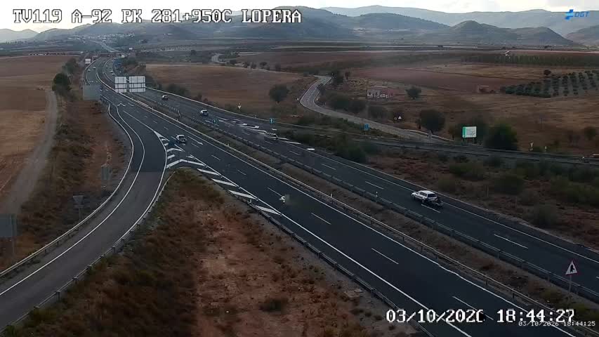 Cámara A-92 Granada Km 281,9