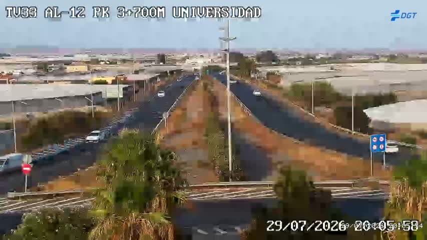 Cámara Almería Acceso AL-12 Km 3,7