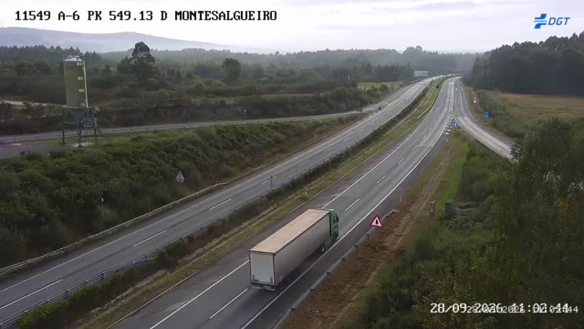 Cámara A-6 Provincia de A Coruña KM 549,1