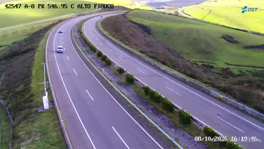 Cámara de tráfico en la A-8, km 546.95