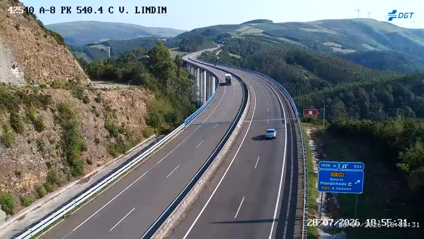 Cámara A-8 Lugo Km 540,4