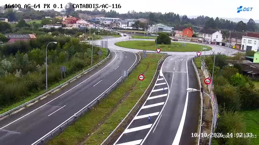 Cámara de tráfico en la AG-64, km 0.1