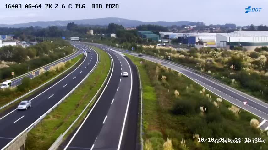 Cámara de tráfico en la AG-64, km 2.66