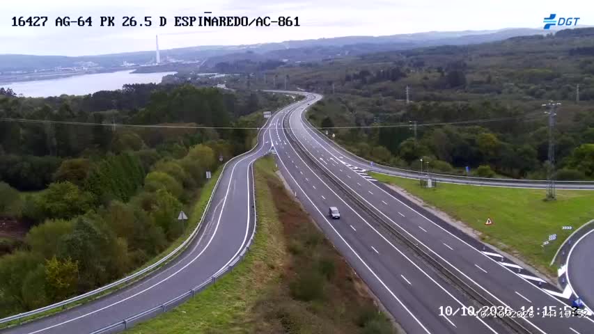Cámara de tráfico en la AG-64, km 26.5