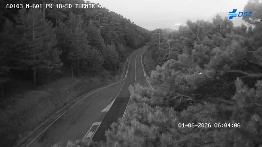 Madrid — M-601 km 18