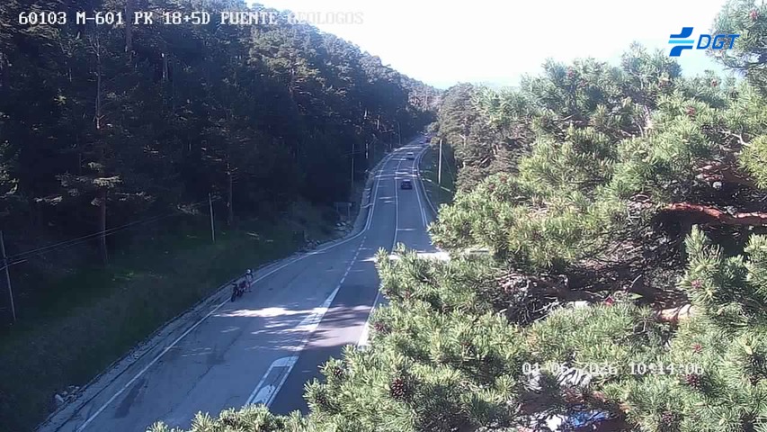 Madrid — M-601 km 18