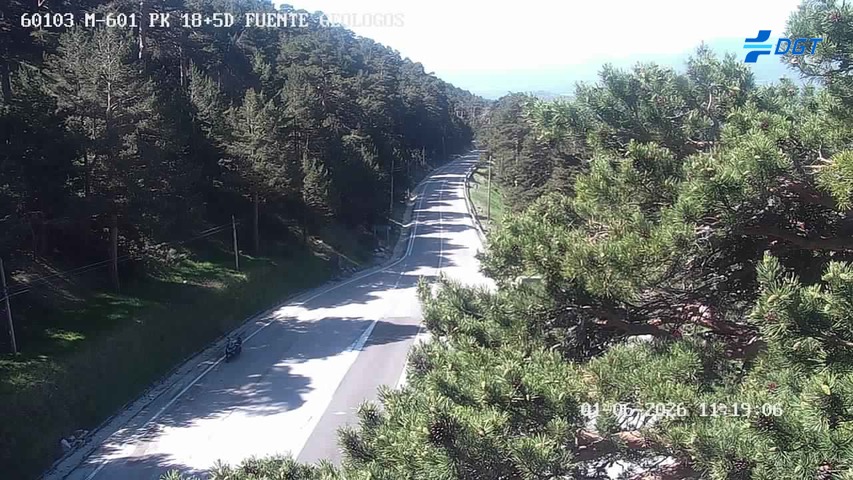 Madrid — M-601 km 18
