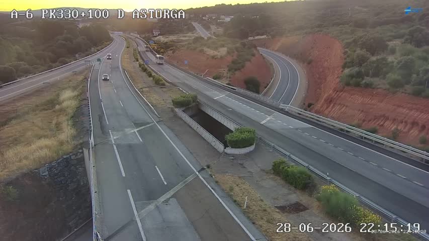 Cámara A-6 Provincia de León KM 330,1