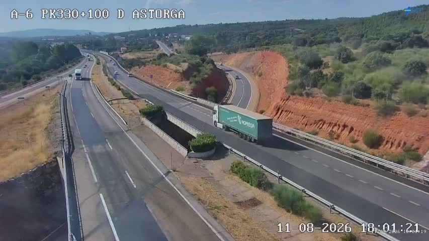 Cámara A-6 Provincia de León KM 330,1
