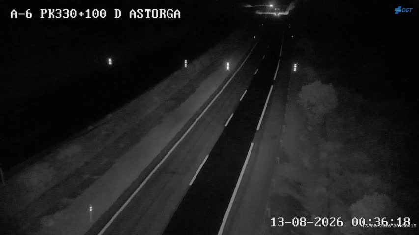 Cámara A-6 Provincia de León KM 330,1