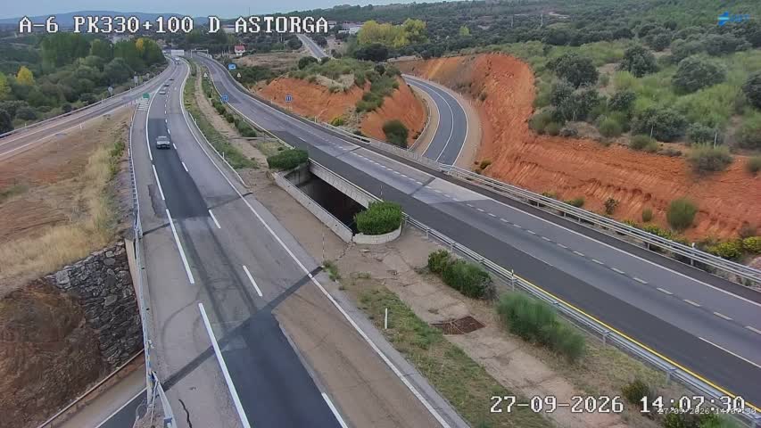 Cámara A-6 Provincia de León KM 330,1