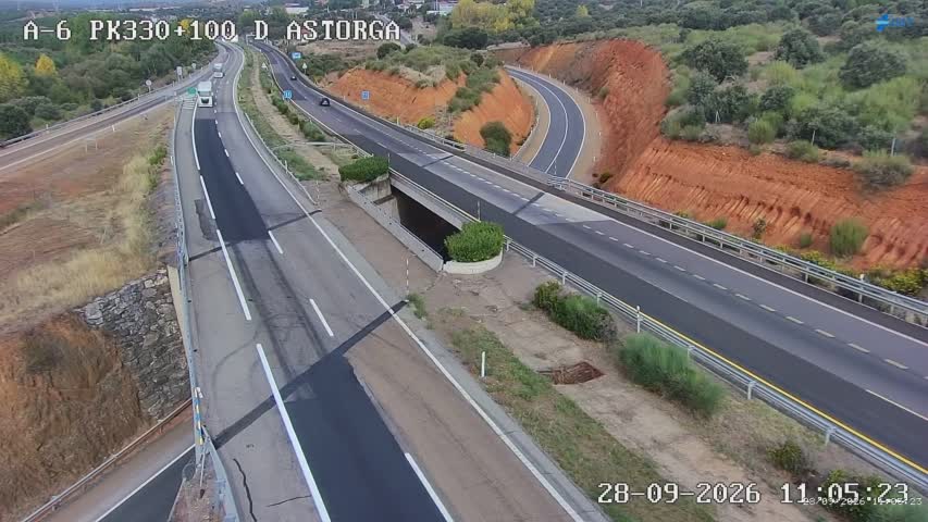 Cámara A-6 Provincia de León KM 330,1