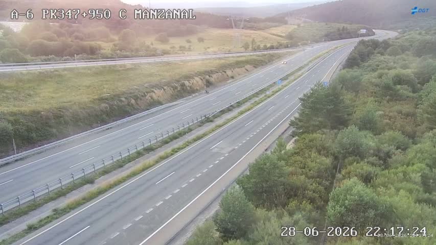 Cámara A-6 Provincia de León KM 347,9