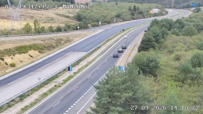 Cámara A-6 Provincia de León KM 347,9