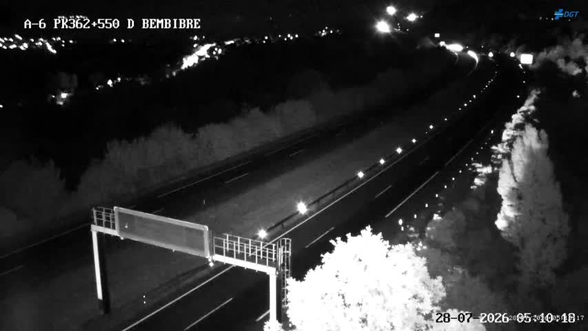 Cámara A-6 Provincia de León KM 362,5