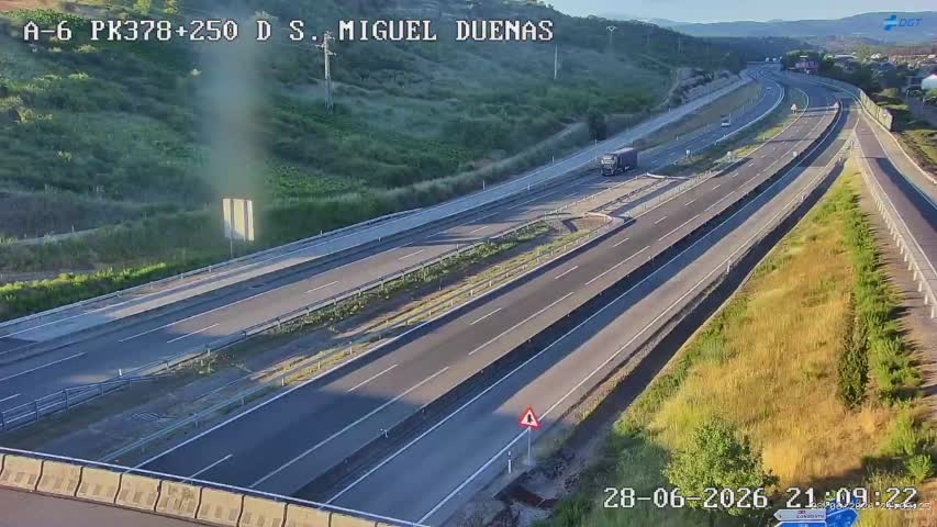 Cámara A-6 Provincia de León KM 378,2