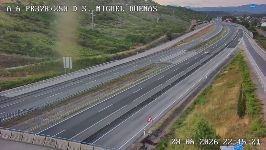 Cámara A-6 Provincia de León KM 378,2