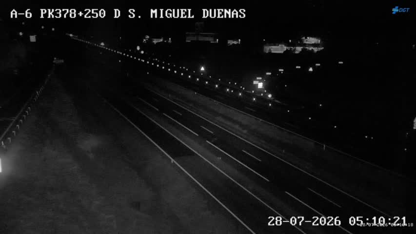 Cámara A-6 Provincia de León KM 378,2