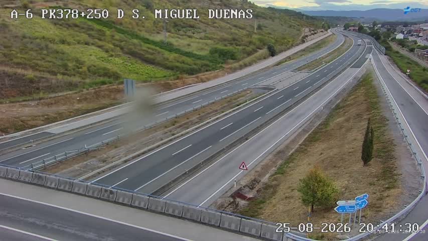 Cámara A-6 Provincia de León KM 378,2