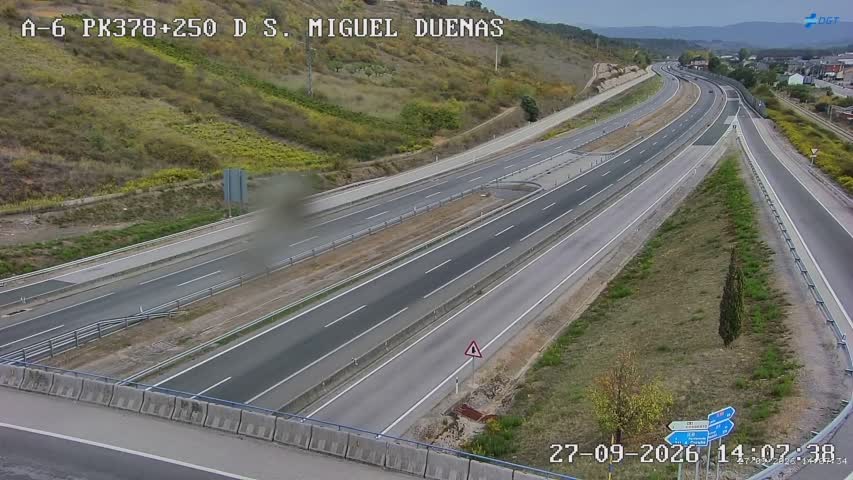 Cámara A-6 Provincia de León KM 378,2