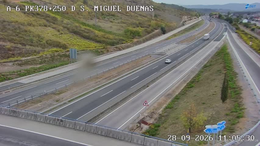 Cámara A-6 Provincia de León KM 378,2
