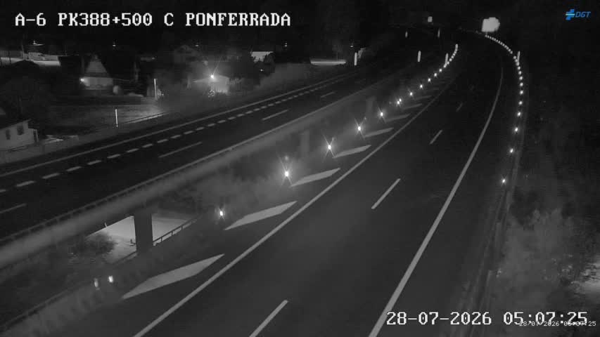 Cámara A-6 Provincia de León KM 388,5