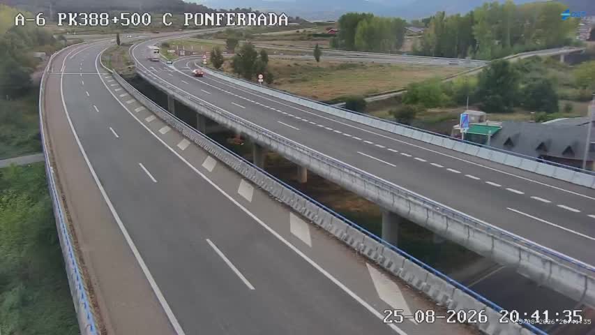 Cámara A-6 Provincia de León KM 388,5