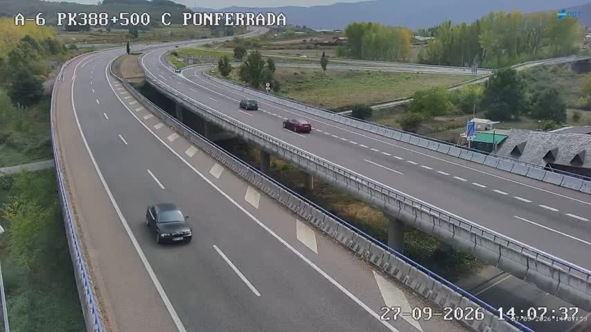 Cámara A-6 Provincia de León KM 388,5