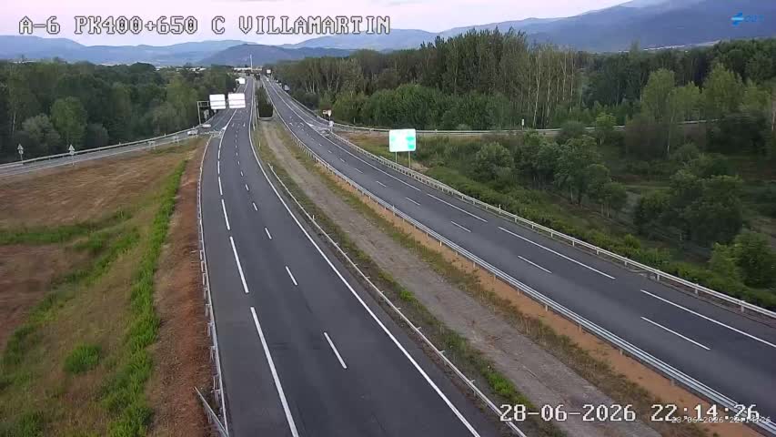 Cámara A-6 Provincia de León KM 400,6
