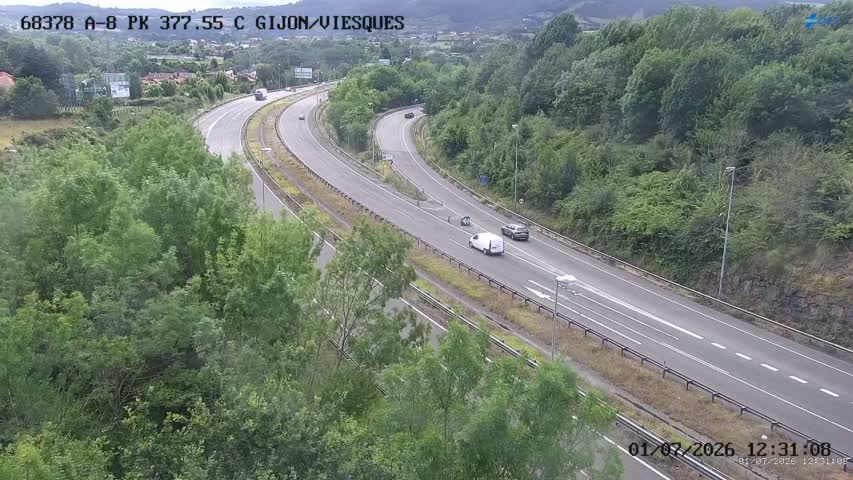 Cámara A-8 Asturias Km 377,55
