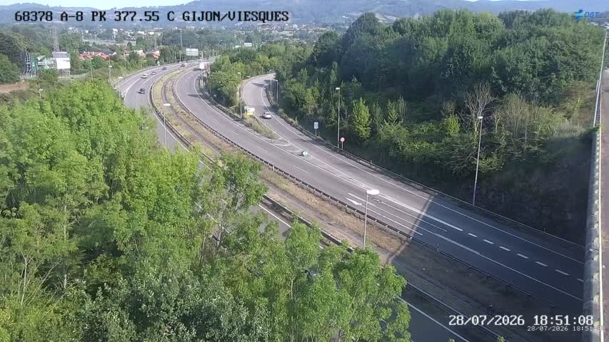 Cámara A-8 Asturias Km 377,55