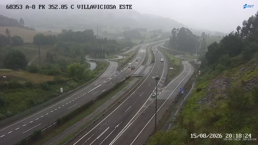 Cámara A-8 Asturias Km 352,85