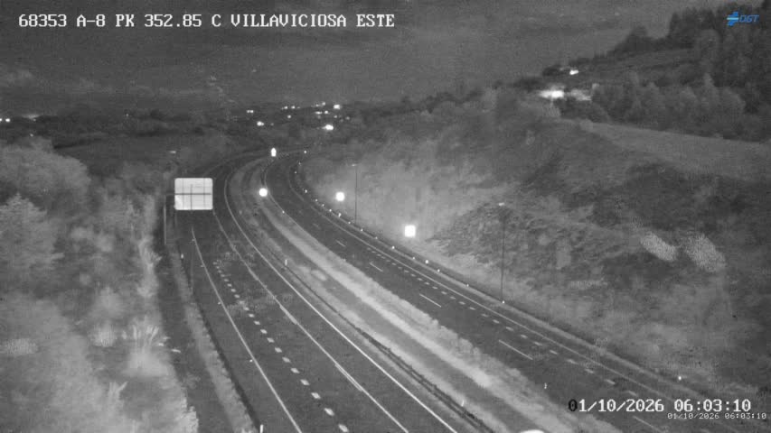 Cámara A-8 Asturias Km 352,85