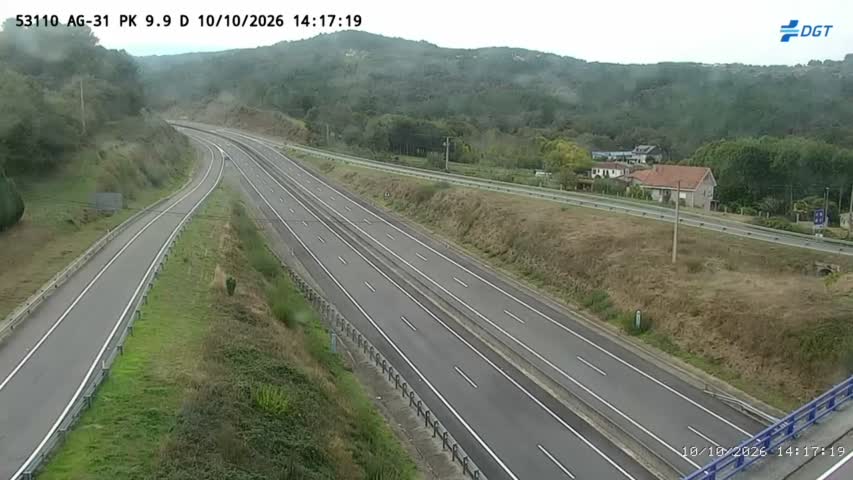 Cámara de tráfico en la AG-31, km 9.9