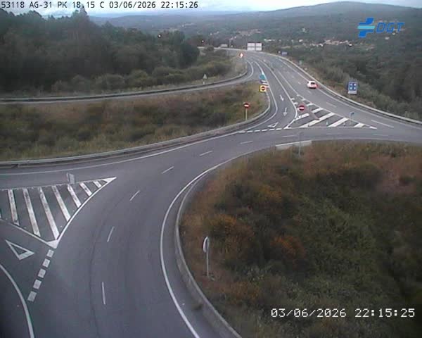Cámara DGT AG-31 PK 18.15 — AG-31 km 18.15 → A-52