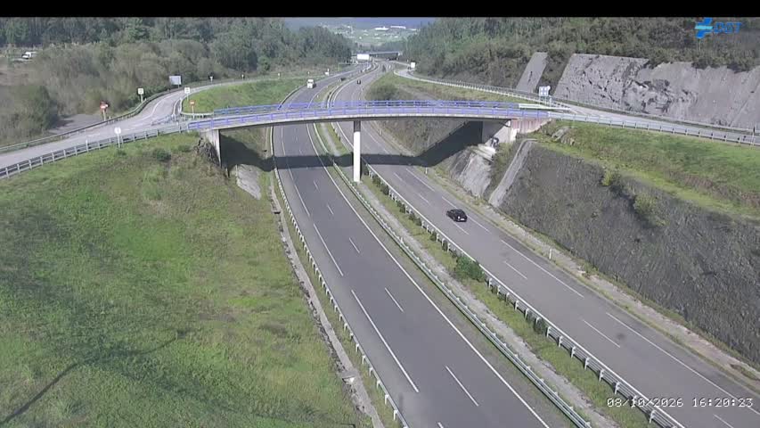 Cámara de tráfico en la A-8, km 535.71