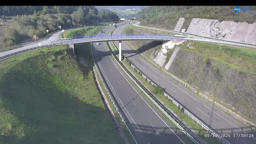 Cámara de tráfico en la A-8, km 535.71