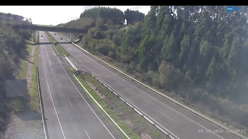 Cámara de tráfico en la A-8, km 555.0
