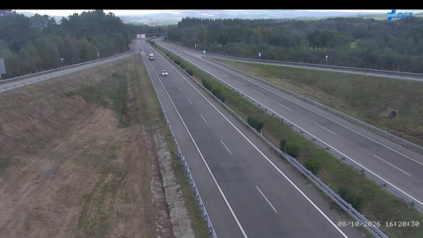 Cámara de tráfico en la A-8, km 569.9