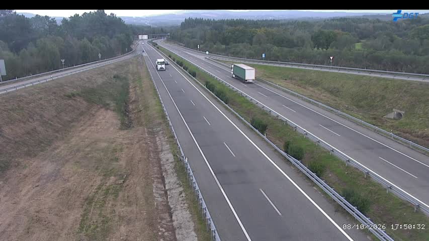 Cámara de tráfico en la A-8, km 569.9