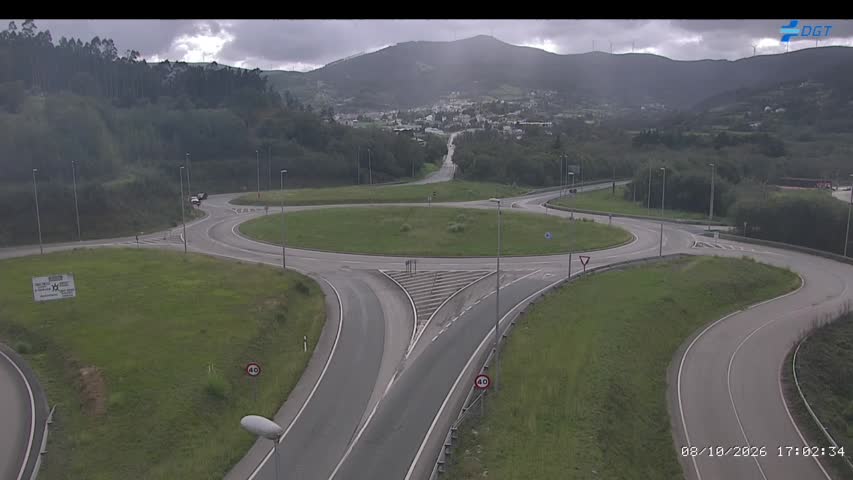 Cámara de tráfico en la N-634, km 586.03
