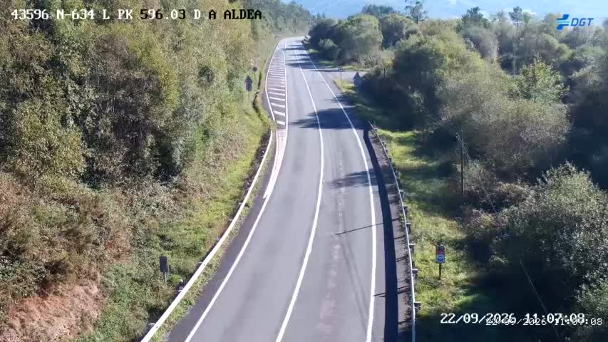 Cámara N-634 Abadín (Km 596)
